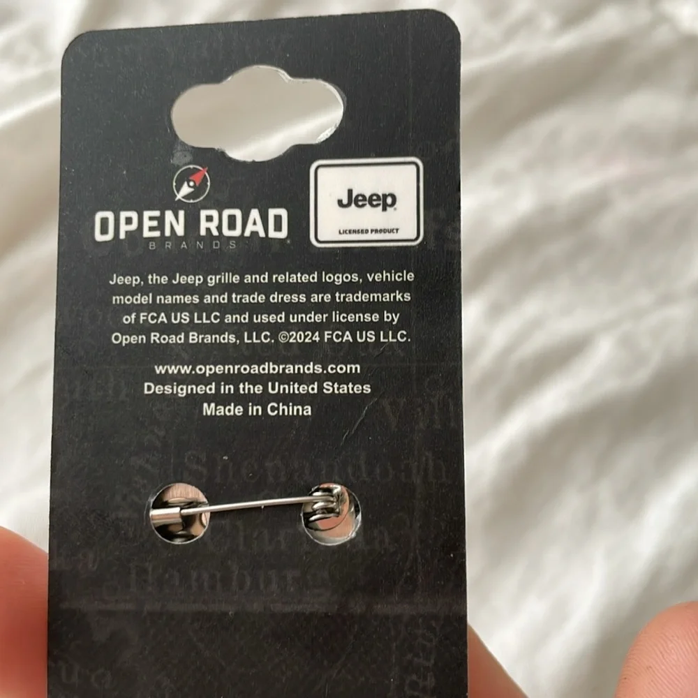 Set of 3 Jeep Themed Button‎ Pins
